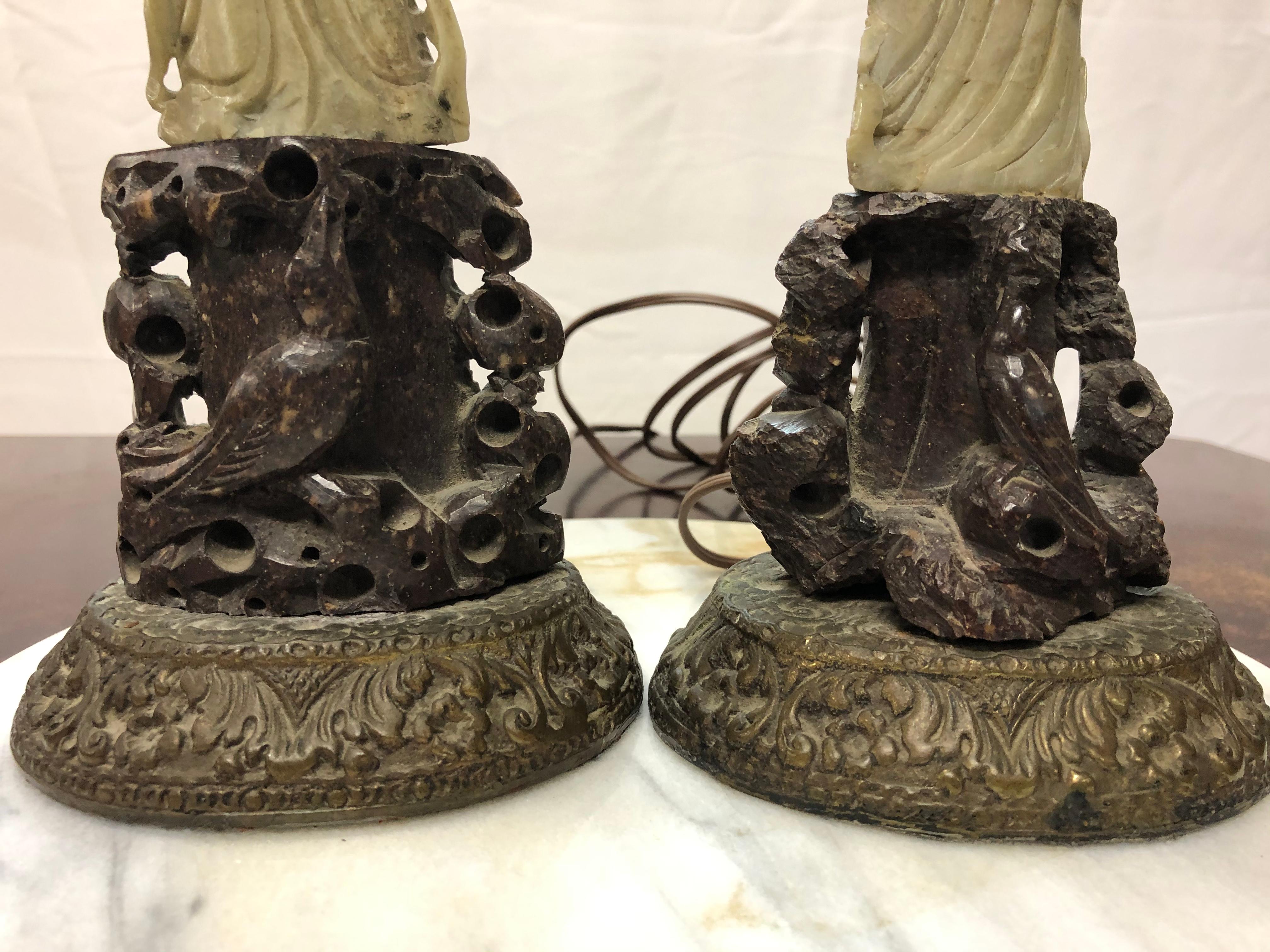 Asian Early 20th Century Chinese Lamps For Sale