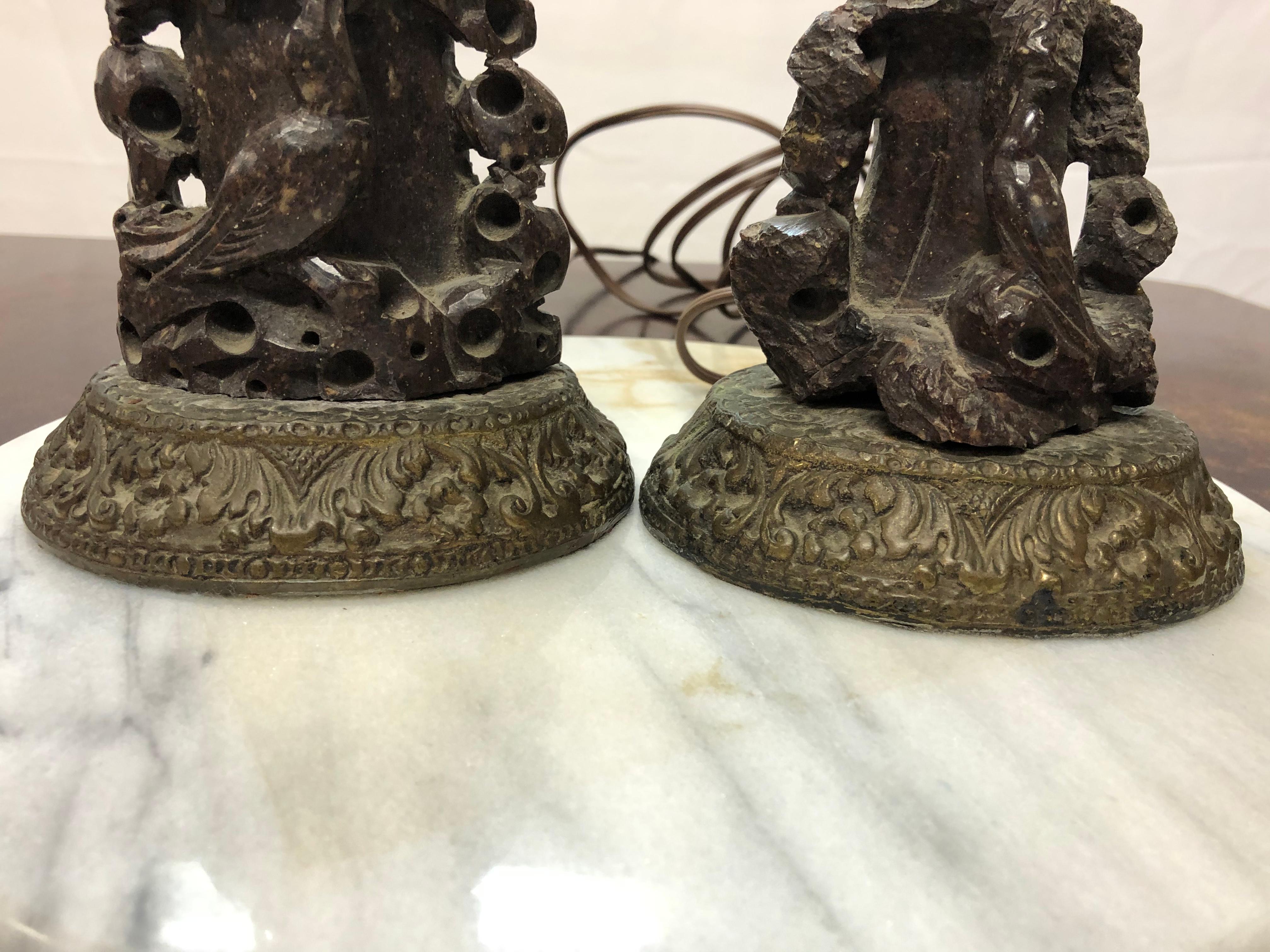 Early 20th Century Chinese Lamps In Good Condition For Sale In San Francisco, CA