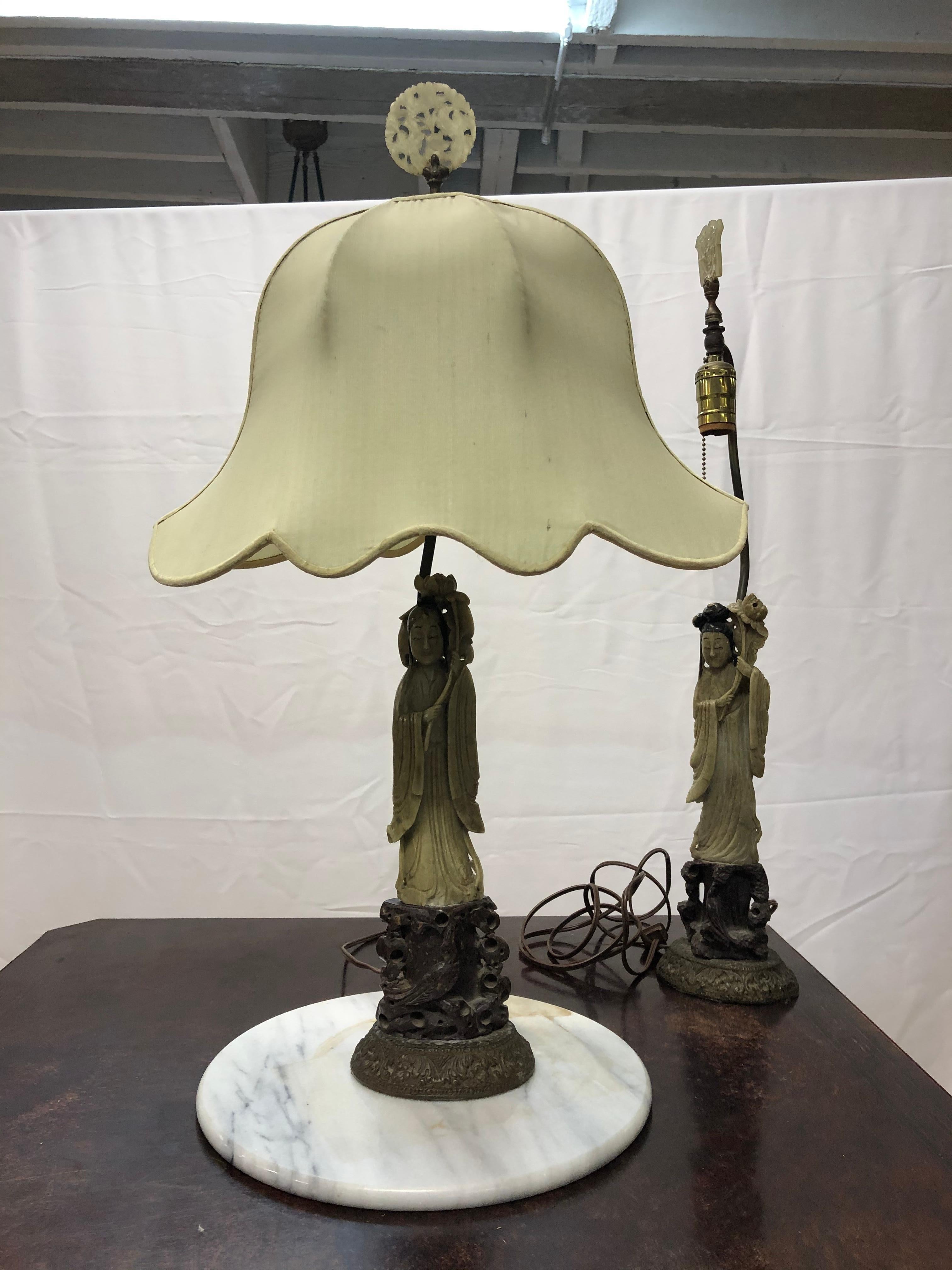 Early 20th Century Chinese Lamps For Sale 1