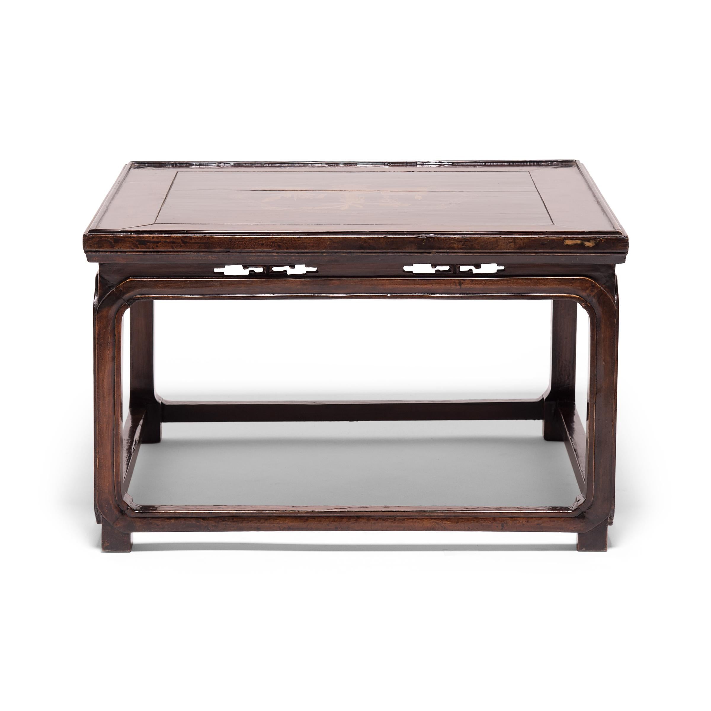 Qing Chinese Low Eight Treasure Table, c. 1900 For Sale