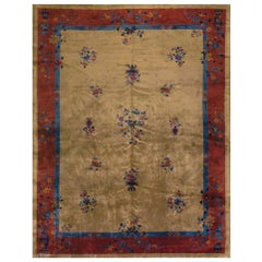 Chinesischer Peking-Teppich in Manchester-Qualität des frühen 20. Jahrhunderts ( 12' x 15'6")