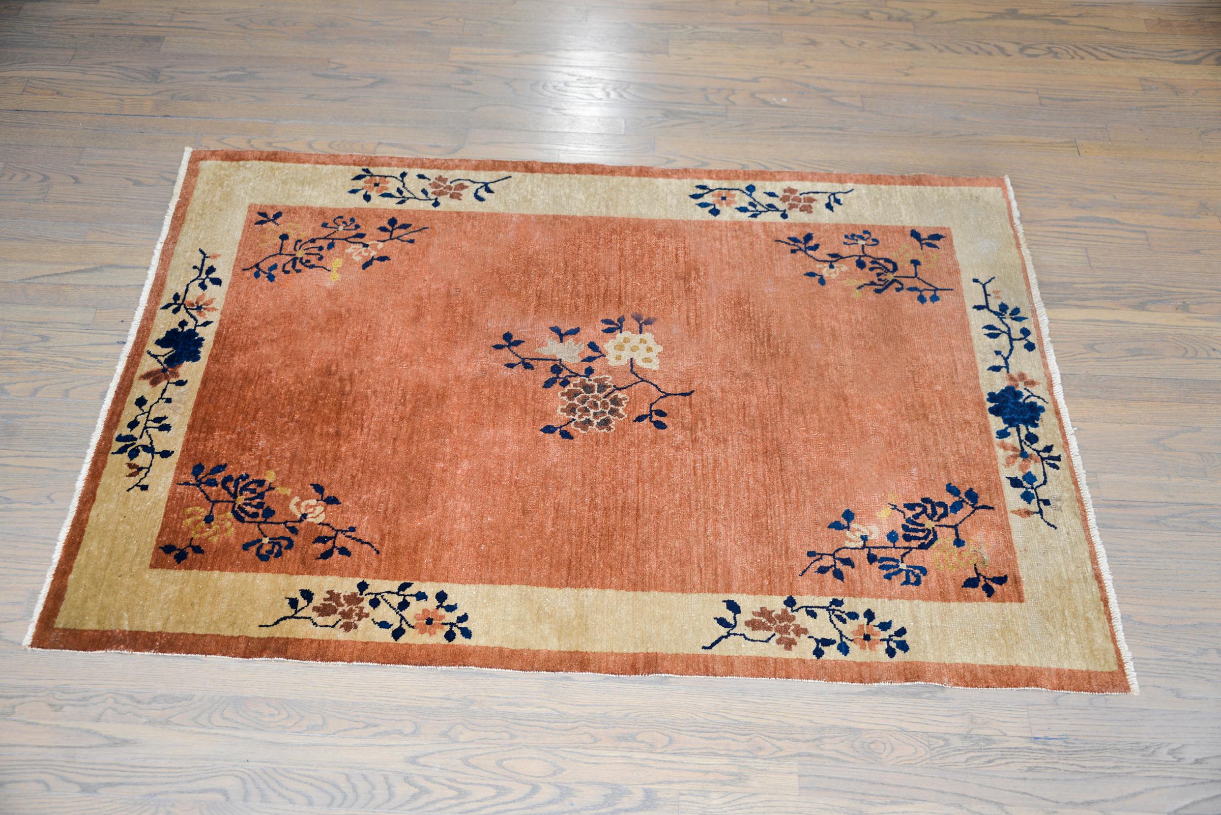 Early 20th Century Chinese Mandarin Rug For Sale 4