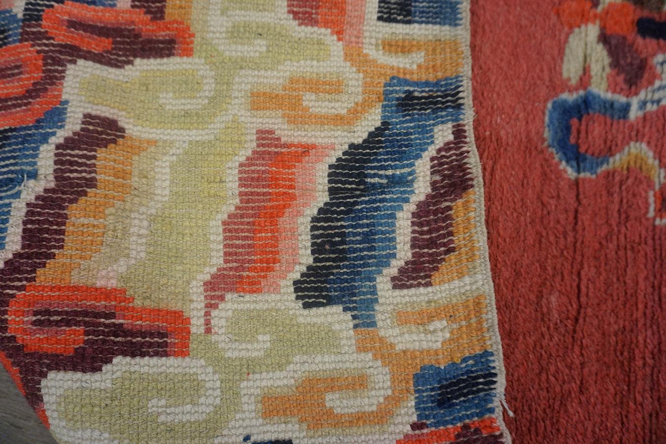 Tappeto a colonna cinese Ningxia dei primi del Novecento ( 3'7'' x 8'10'' - 109 x 269 ) in vendita 2