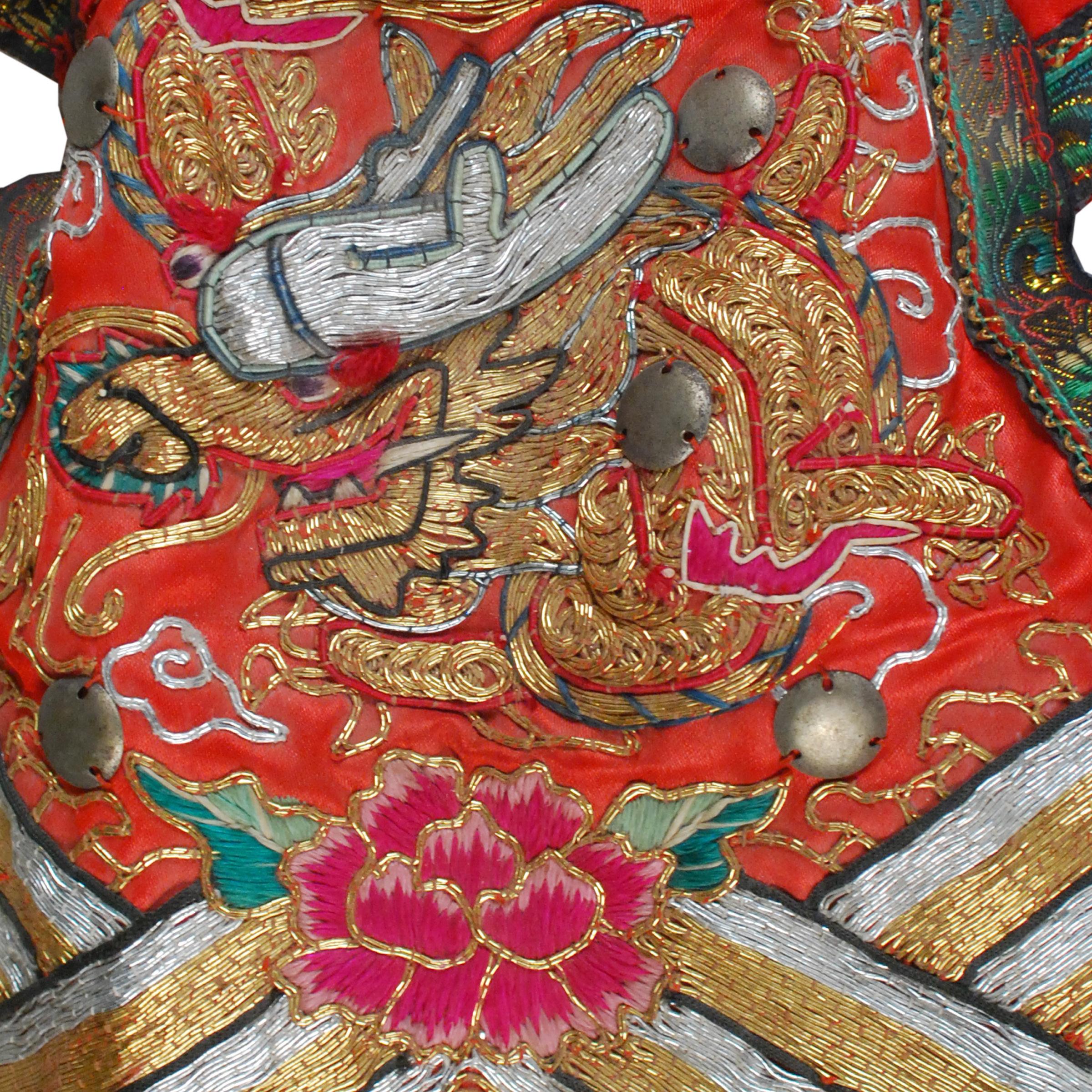 Hand-Painted Early 20th Century Chinese Opera Puppet