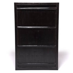 Pintura china con dosel floral de la longevidad, c. 1900