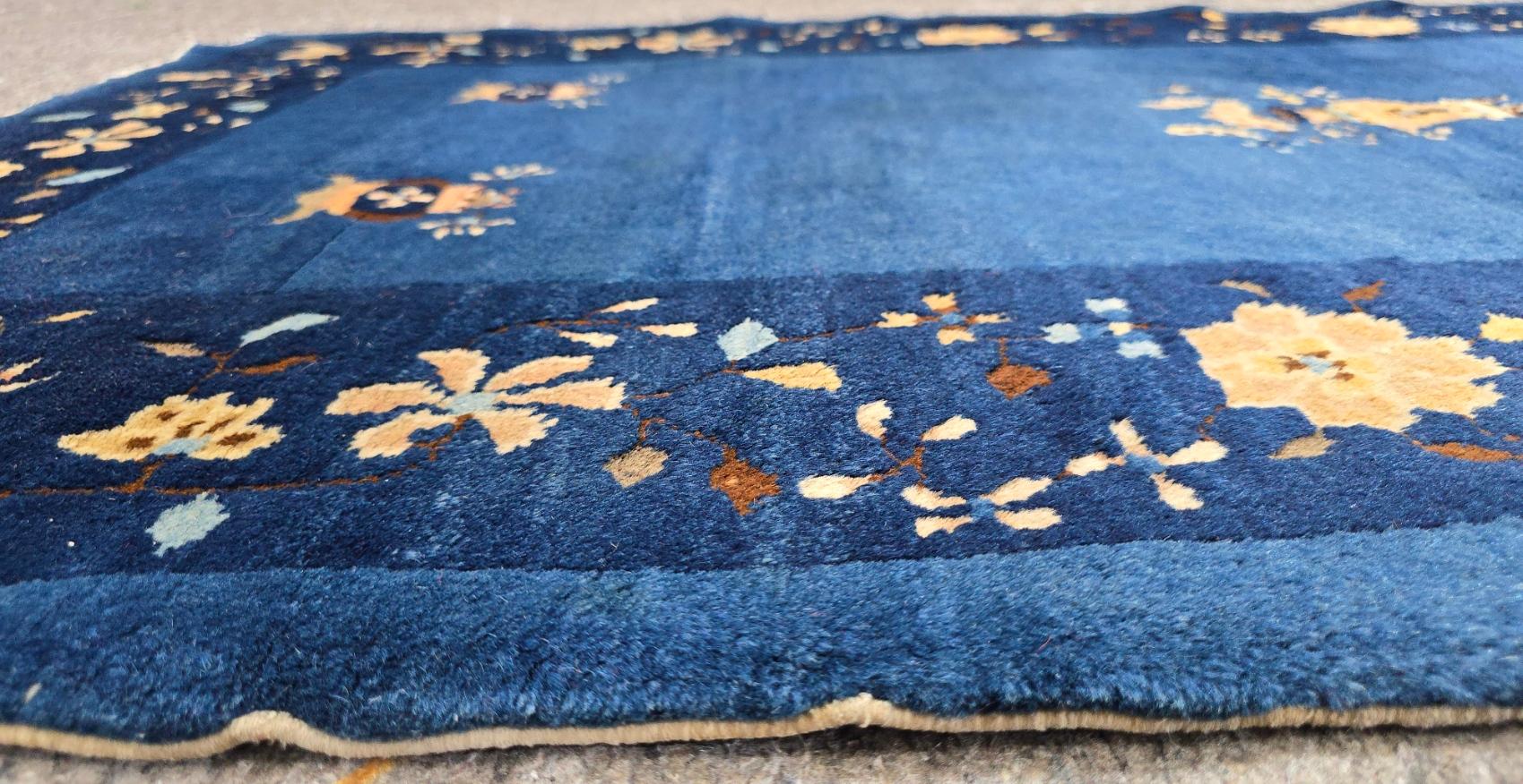 Art déco Début du 20e siècle, tapis chinois de Pékin Art Déco circa 1920 état neuf en vente