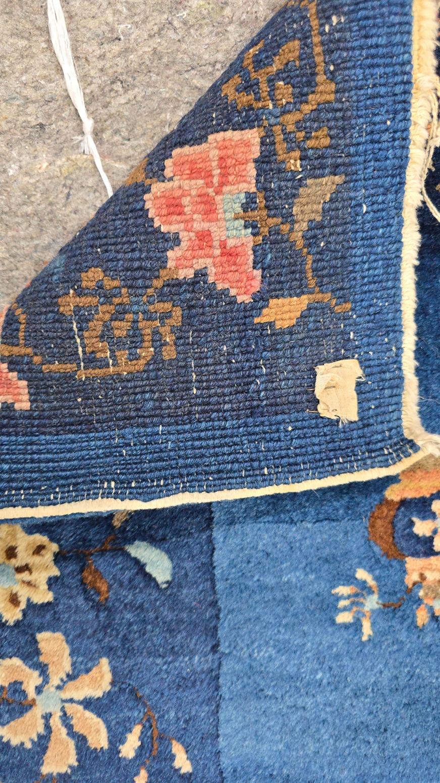 Chinois Début du 20e siècle, tapis chinois de Pékin Art Déco circa 1920 état neuf en vente