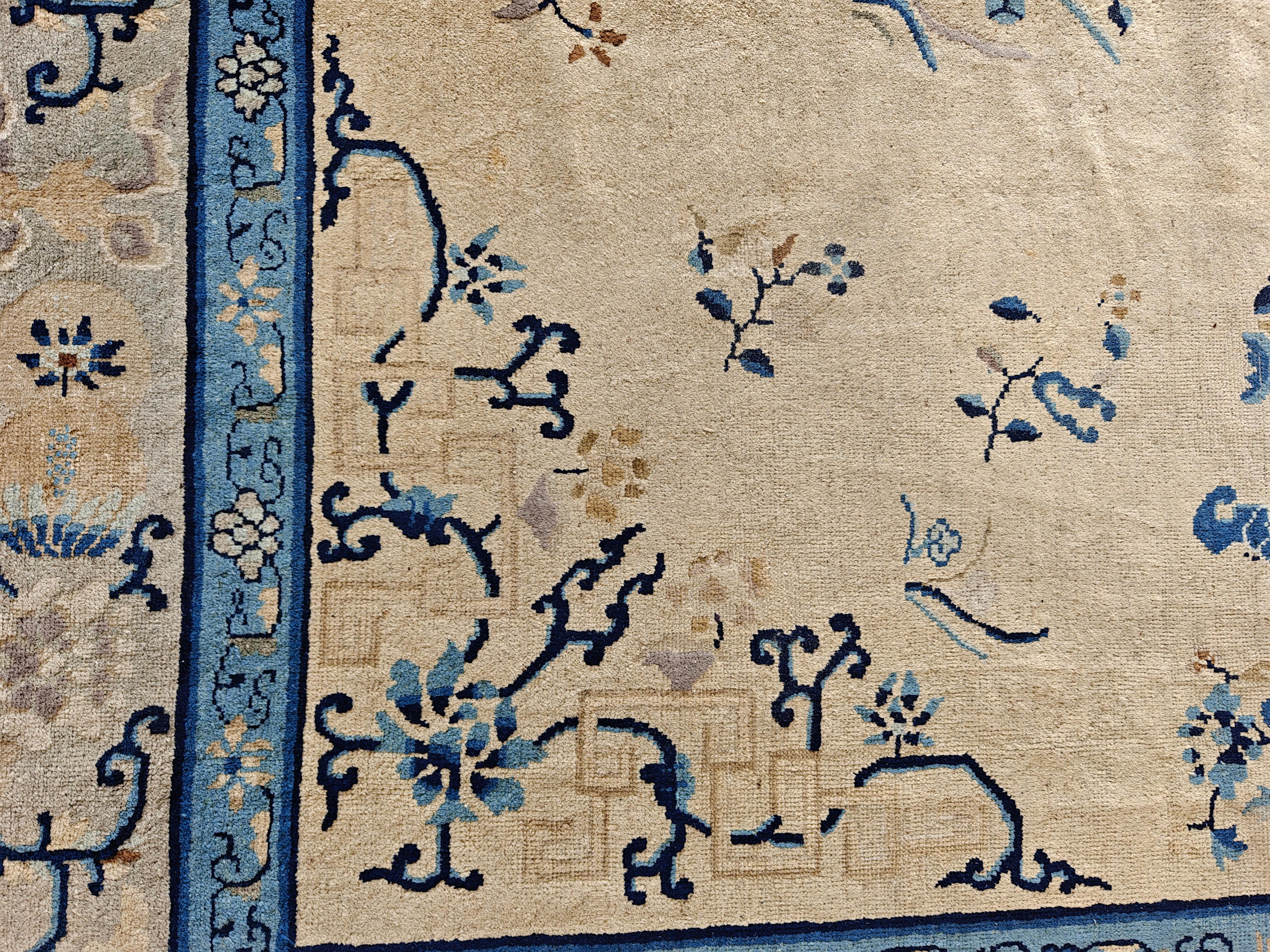 Tapis chinois de Pékin du début du 20ème siècle ( 10 3