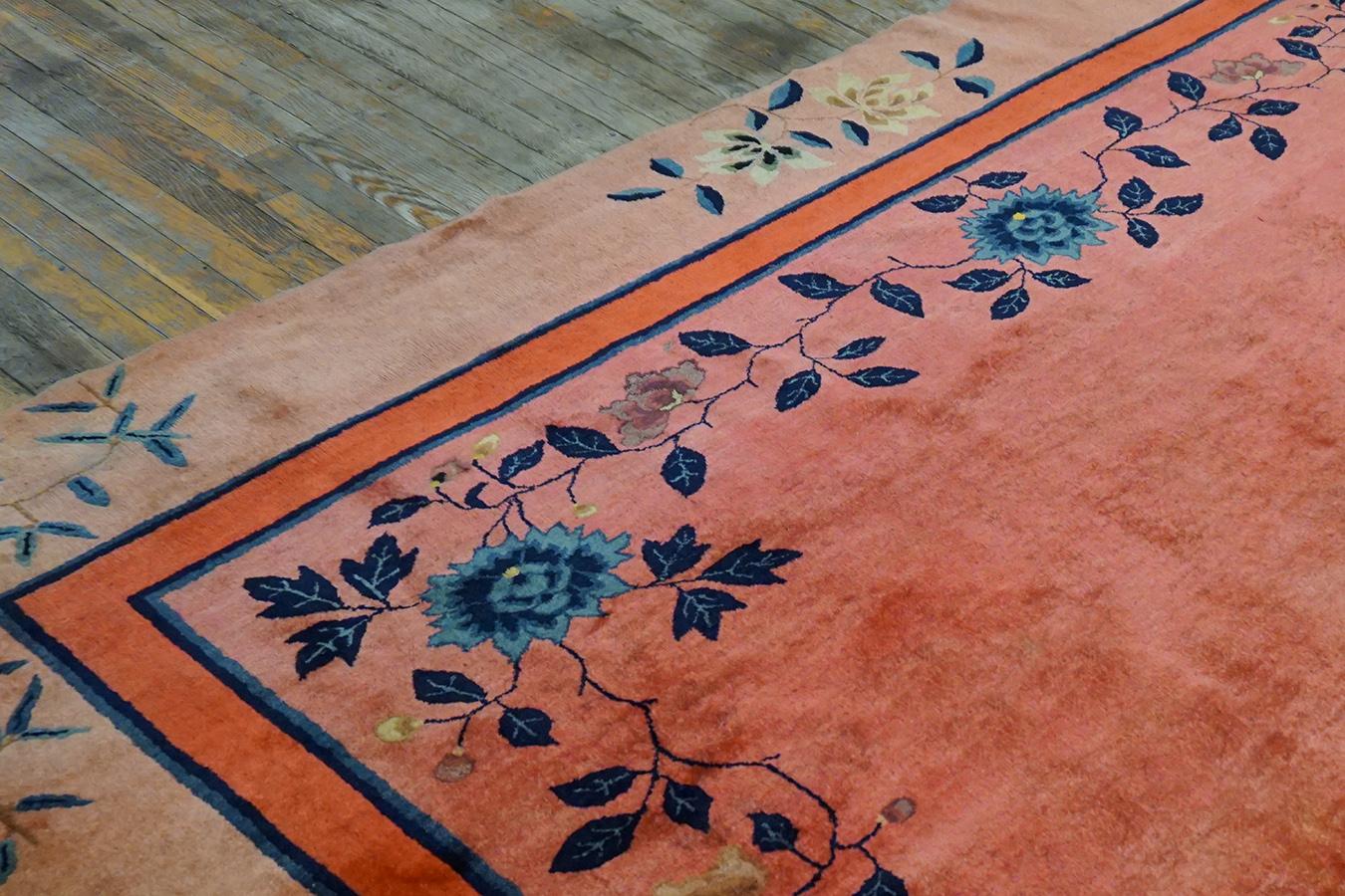 Early 20th Century Chinese Peking Carpet 	10' 6