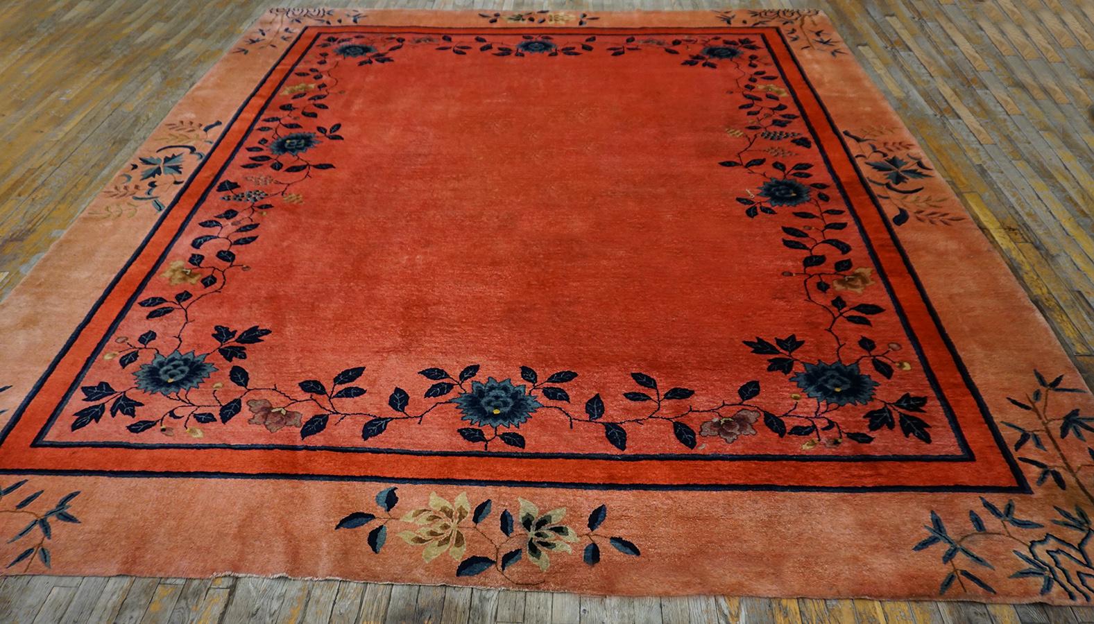 Early 20th Century Chinese Peking Carpet, Size: 10' 6