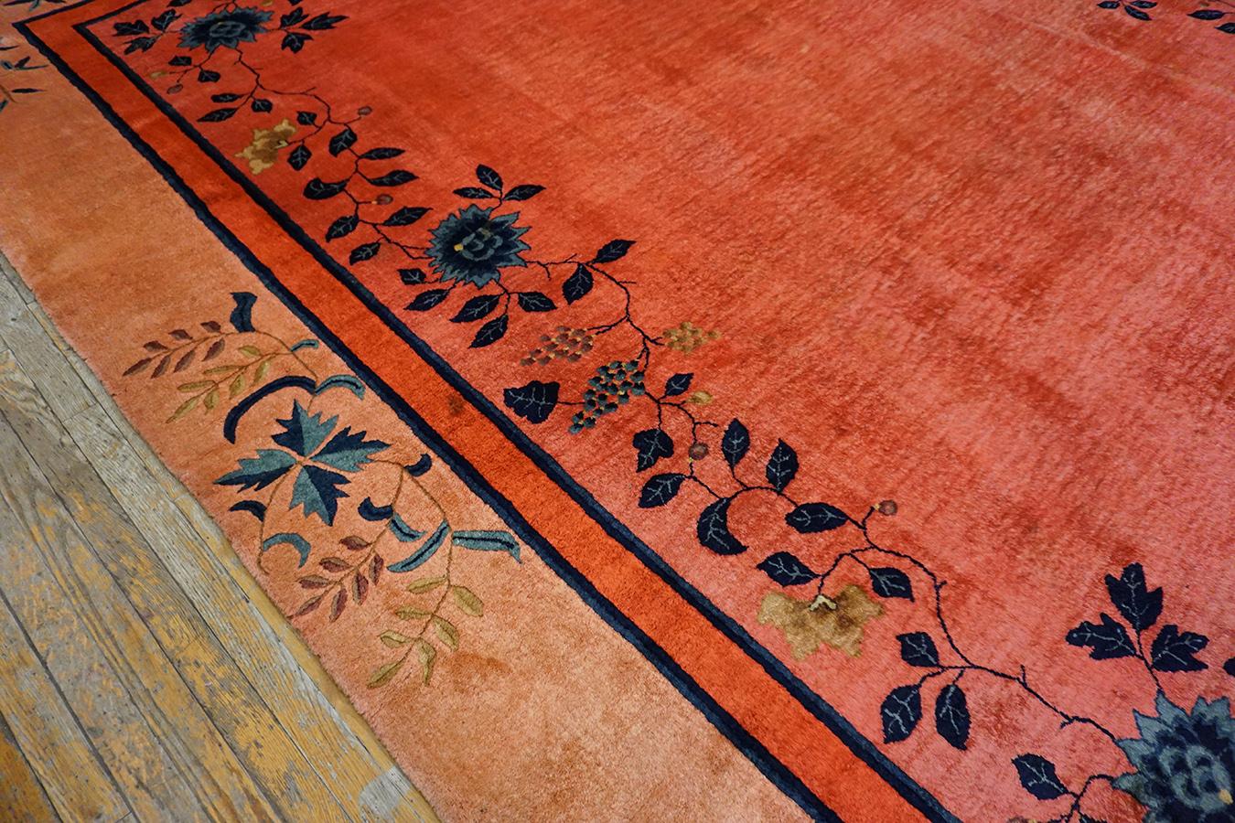 Early 20th Century Chinese Peking Carpet 	10' 6