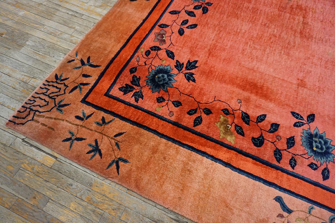Early 20th Century Chinese Peking Carpet 	10' 6