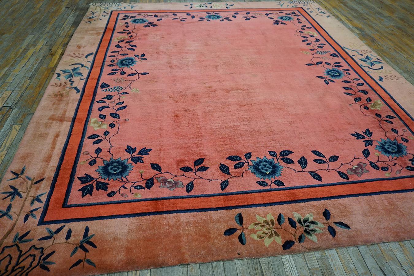 Early 20th Century Chinese Peking Carpet 	10' 6