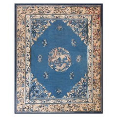 Tapis chinois de Pékin du début du 20ème siècle ( 10' x 11'10" - 305 x 360 )