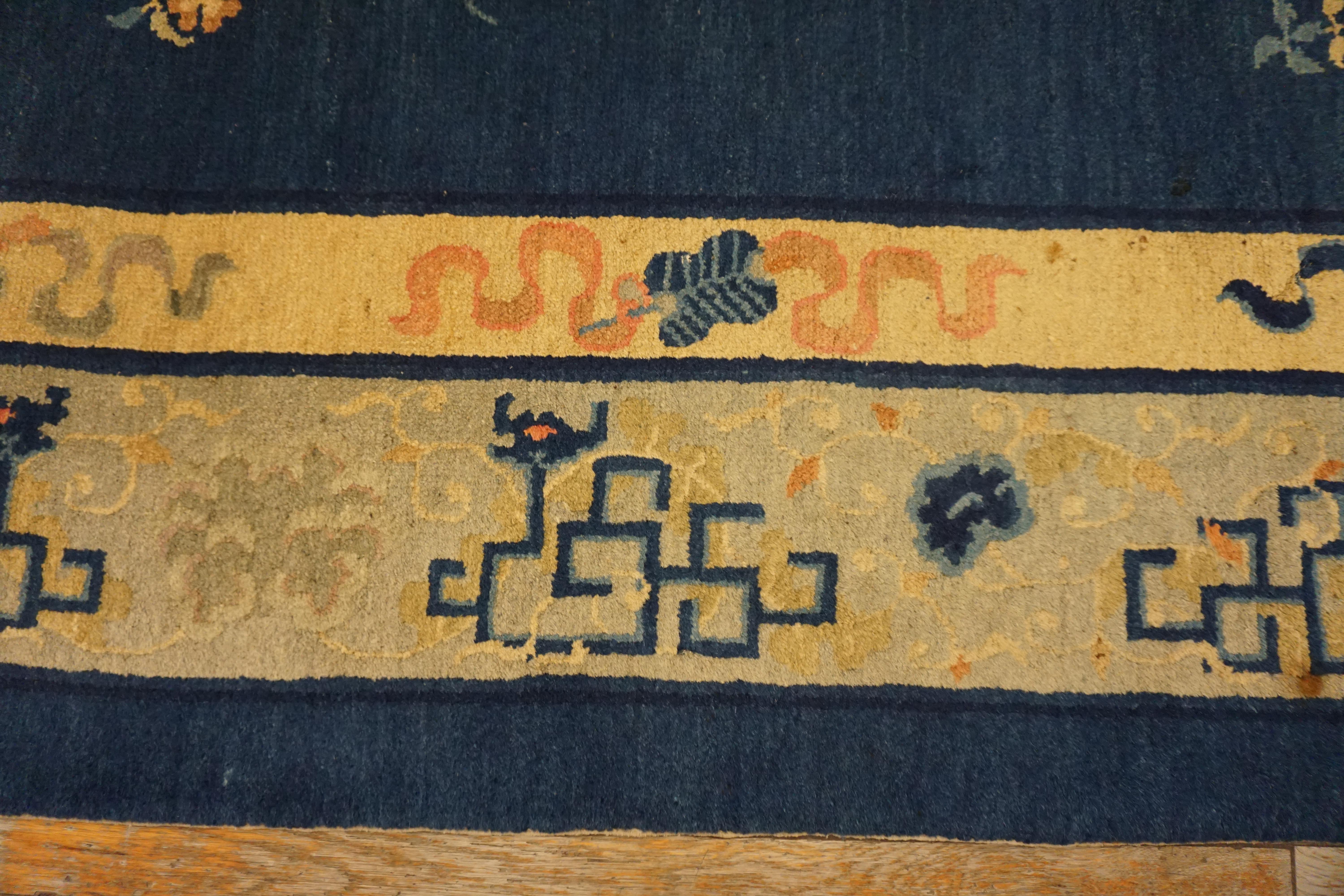 Early 20th Century Chinese Peking Carpet ( 10' x 12'4