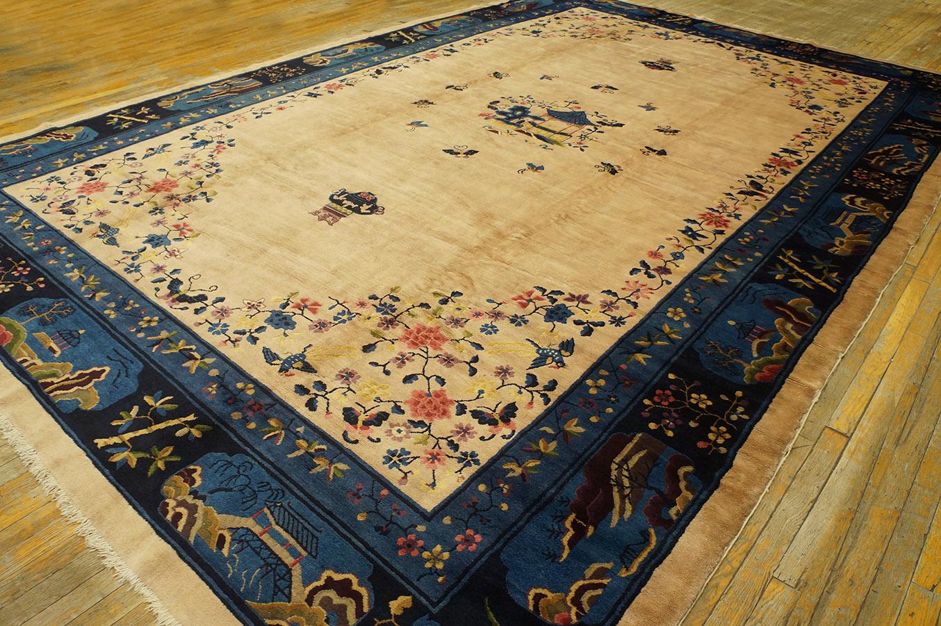 Early 20th Century Chinese Peking Carpet, Size ( 10' x 15' 6'' - 305 x 472 cm ) 