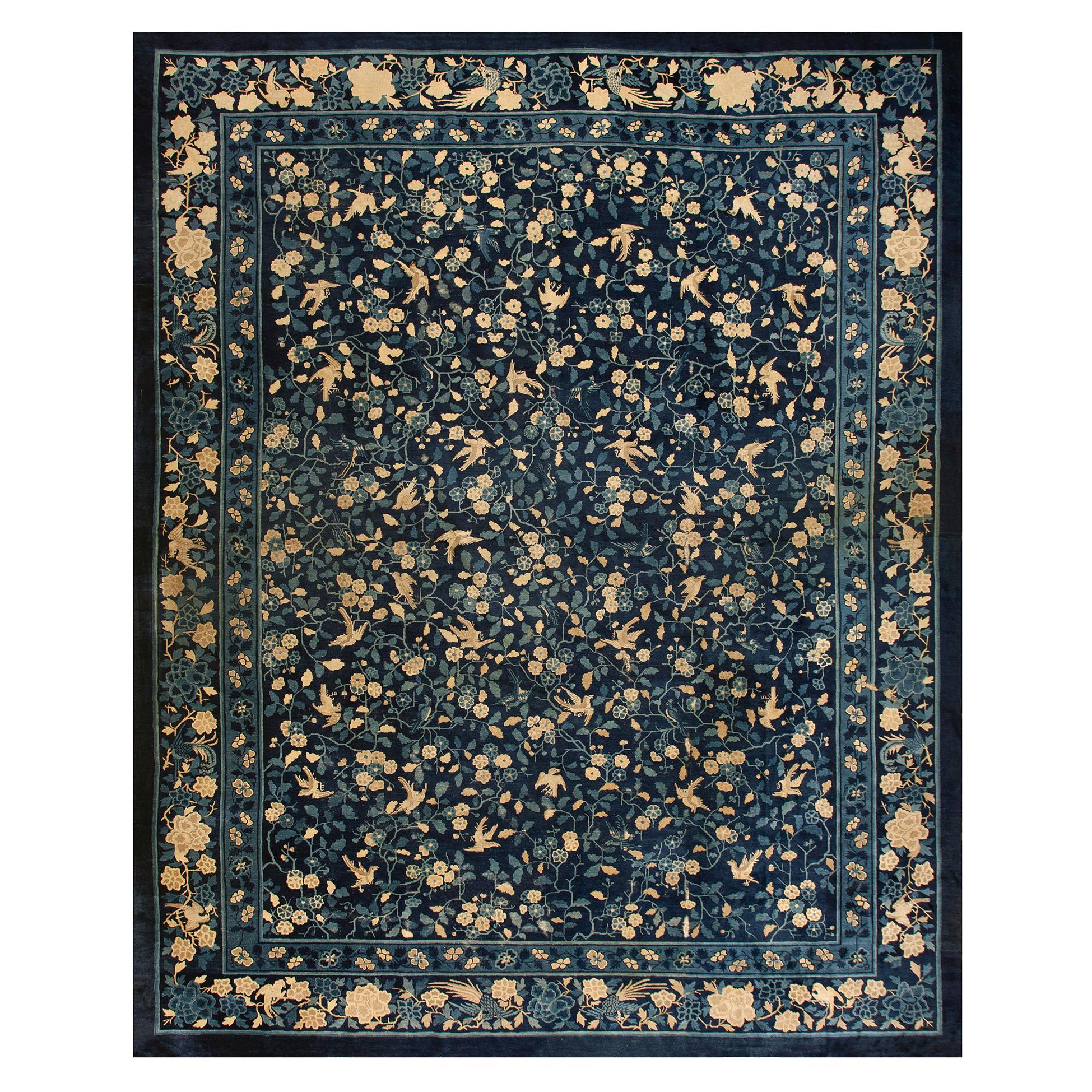 Early 20th Century Chinese Peking Carpet ( 12' 3'' x 15' 5'' - 375 x 470 ) For Sale