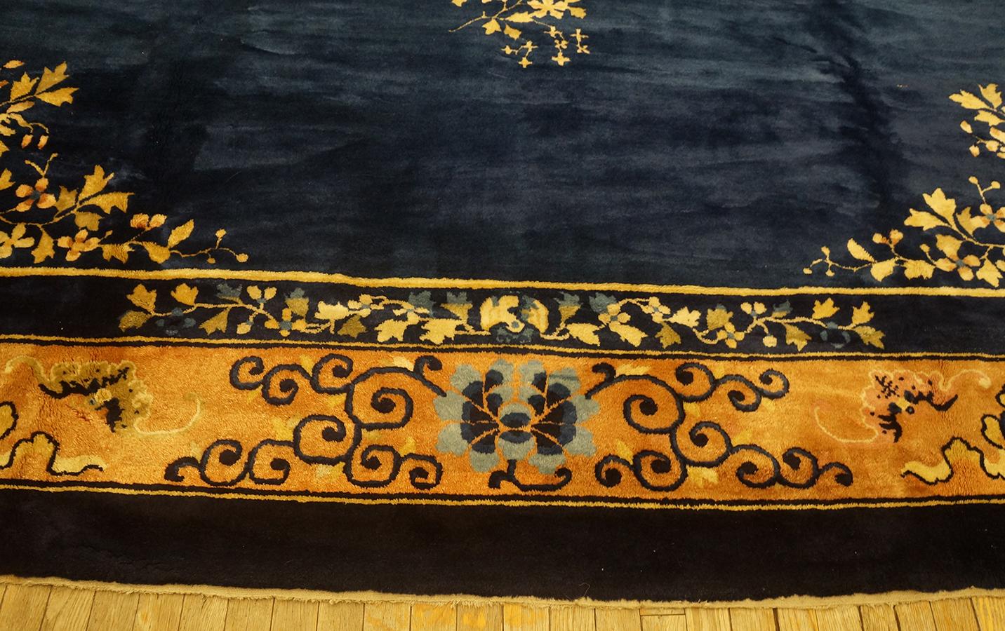 Early 20th Century Chinese Peking Carpet ( 12' 4'' x 14' 9'' - 375 x 450 cm ) For Sale 6