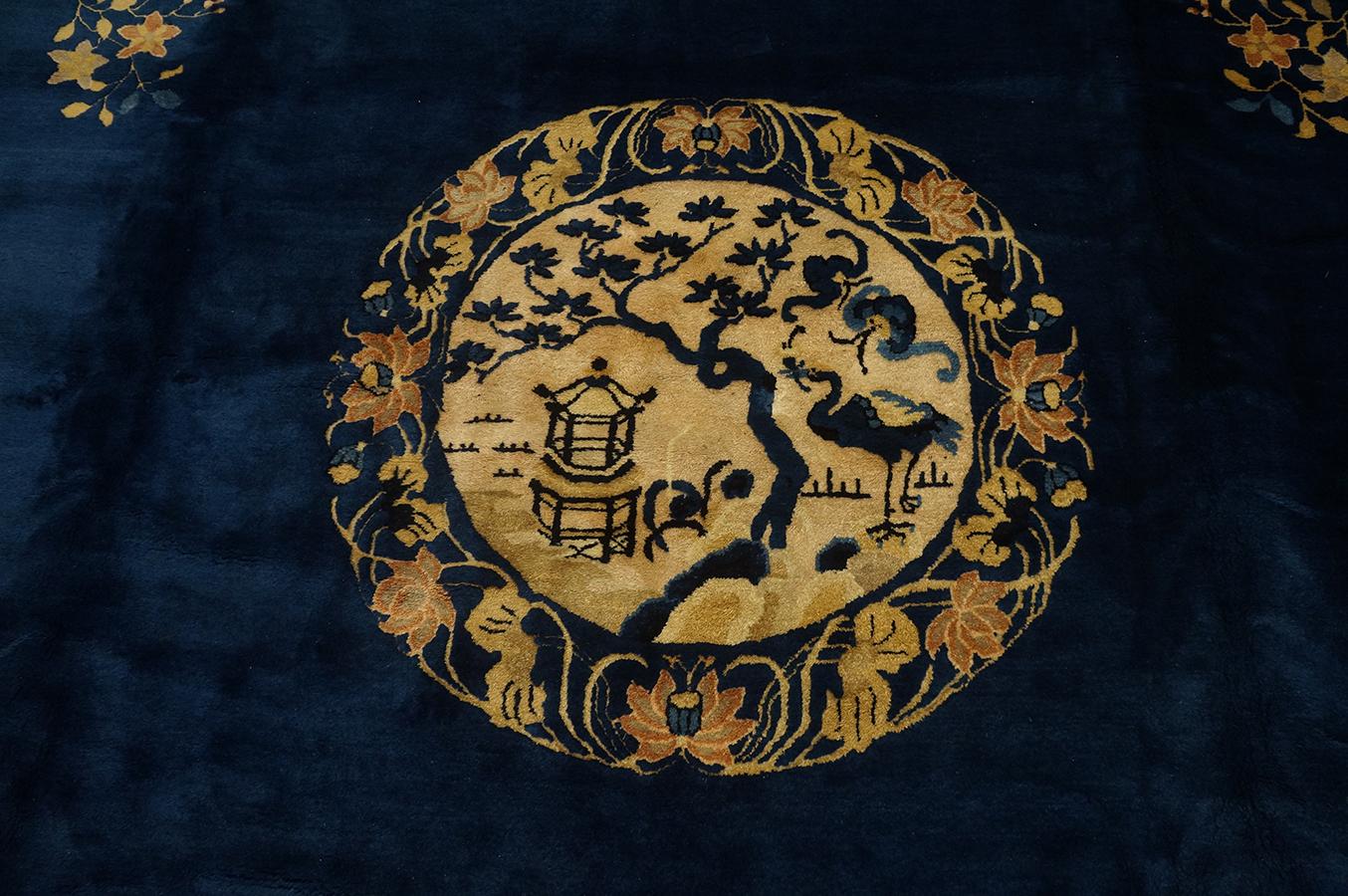 Early 20th Century Chinese Peking Carpet ( 12' 4'' x 14' 9'' - 375 x 450 cm ) For Sale 2