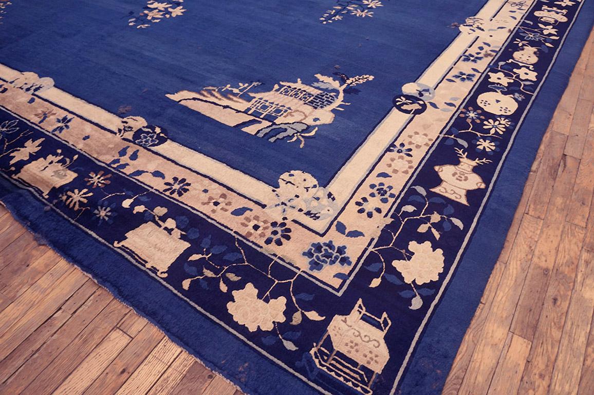 Early 20th Century  Chinese Peking Carpet (  12'2
