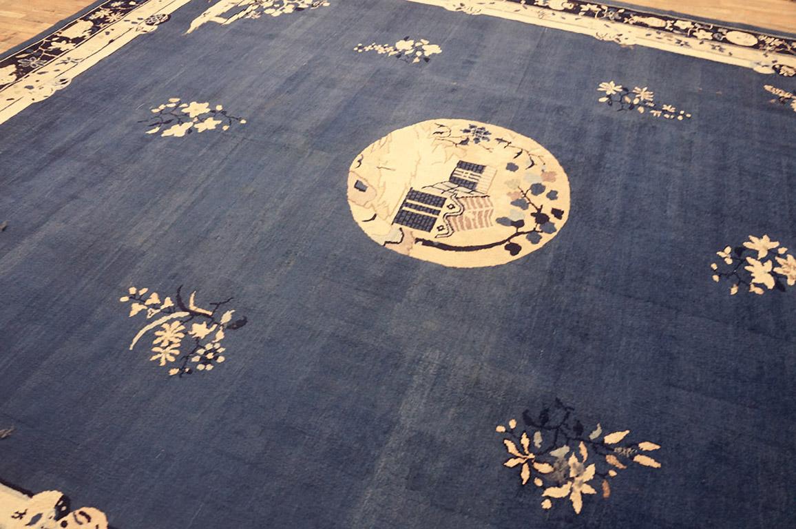 Early 20th Century  Chinese Peking Carpet (  12'2