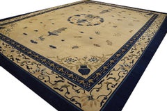 Chinesischer Peking-Teppich des frühen 20. Jahrhunderts ( 13'10'' x 17'4'' - 422 x 528)