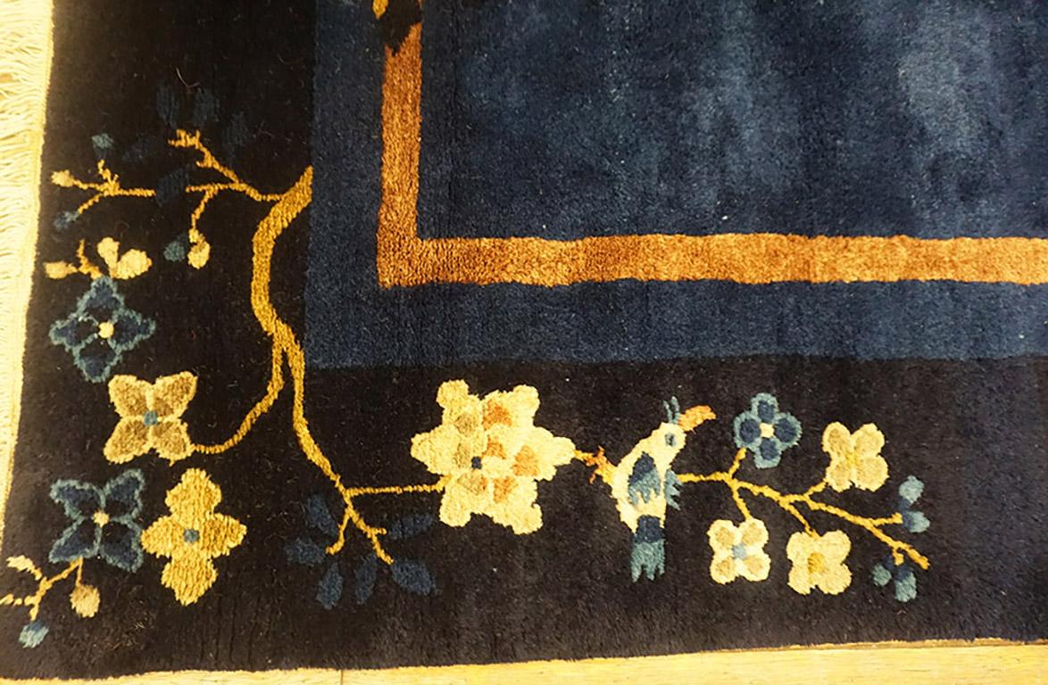 Early 20th Century Chinese Peking Carpet ( 4'2