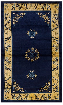 Tappeto cinese di Pechino dei primi del Novecento ( 4' x 6'8" - 122 x 203 )