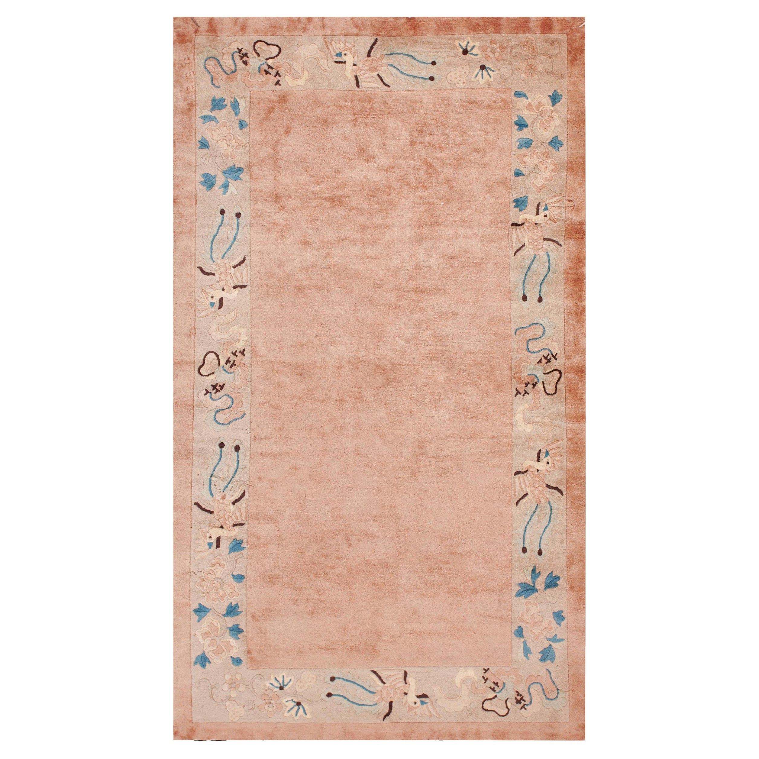 Tapis chinois de Pékin du début du 20ème siècle ( 4' x 7' - 122 x 213 )