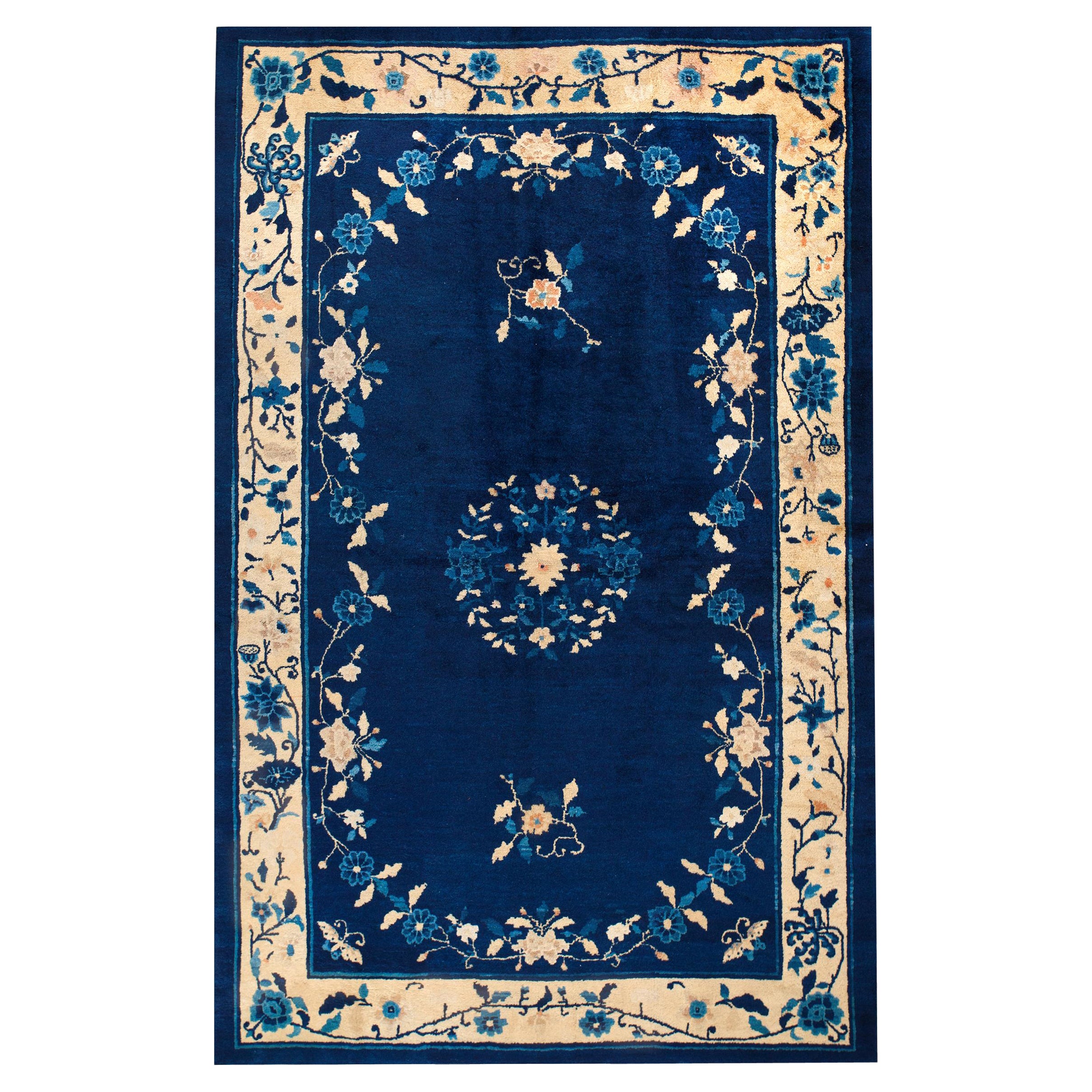Tapis pékinois du début du 20e siècle ( 5'' x 7''9"" - 152 x 236 )