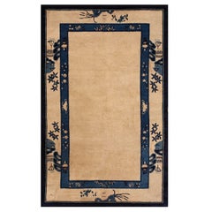 Tapis chinois de Pékin du début du 20e siècle (5'' x 7''9'''' - 153 x 236 )