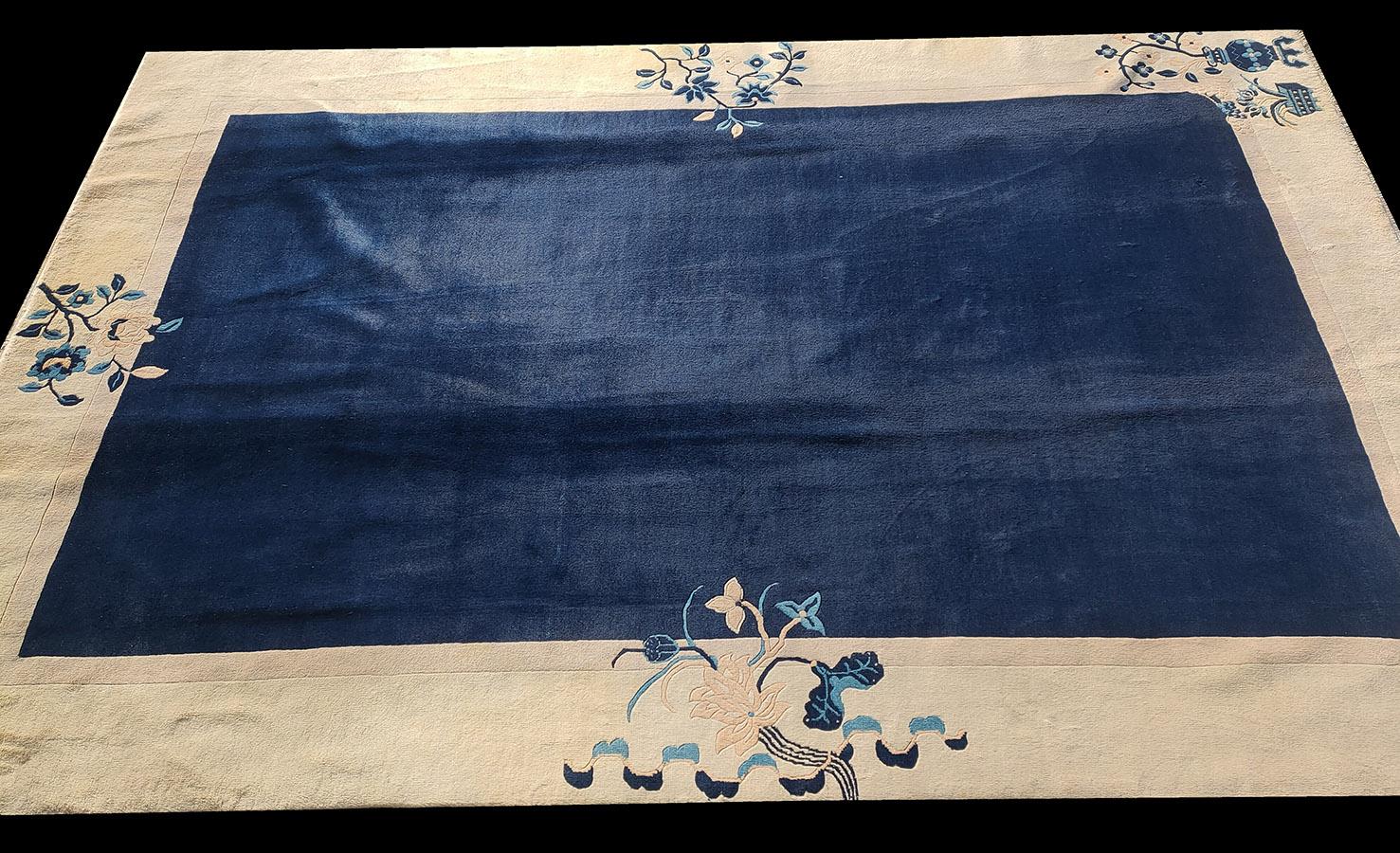 Tapis chinois de Pékin du début du 20ème siècle ( 6' x 9' - 183 x 275 ) en vente 3