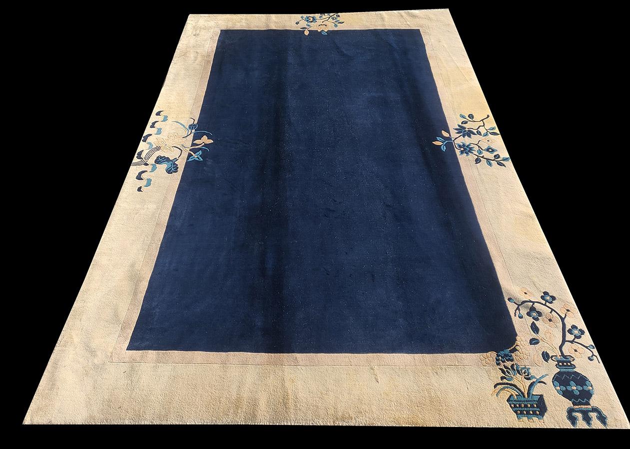 Tapis chinois de Pékin du début du 20ème siècle ( 6' x 9' - 183 x 275 ) 