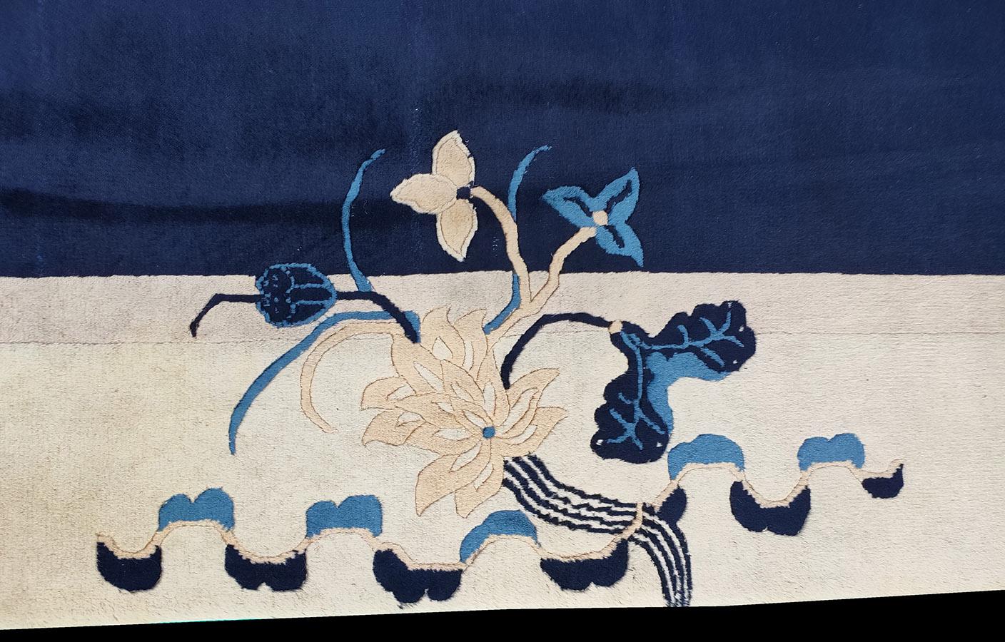 Tapis chinois de Pékin du début du 20ème siècle ( 6' x 9' - 183 x 275 ) en vente 1