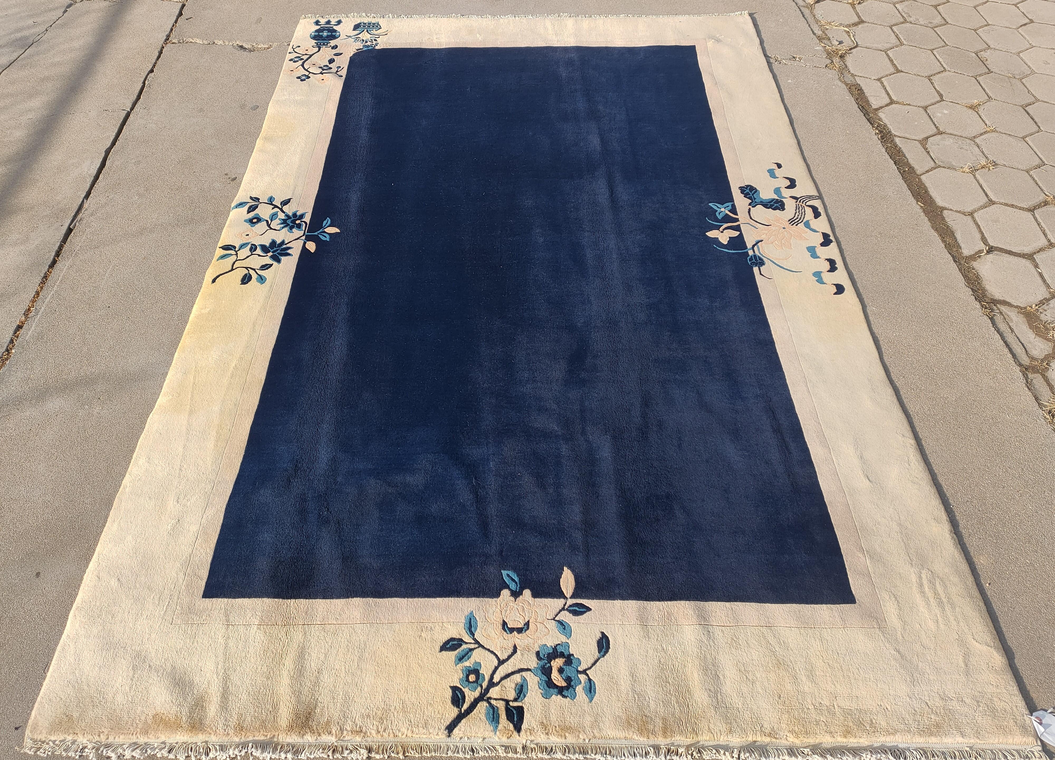 Early 20th Century Chinese Peking Carpet ( 6' x 9' - 183 x 275 )  For Sale 5