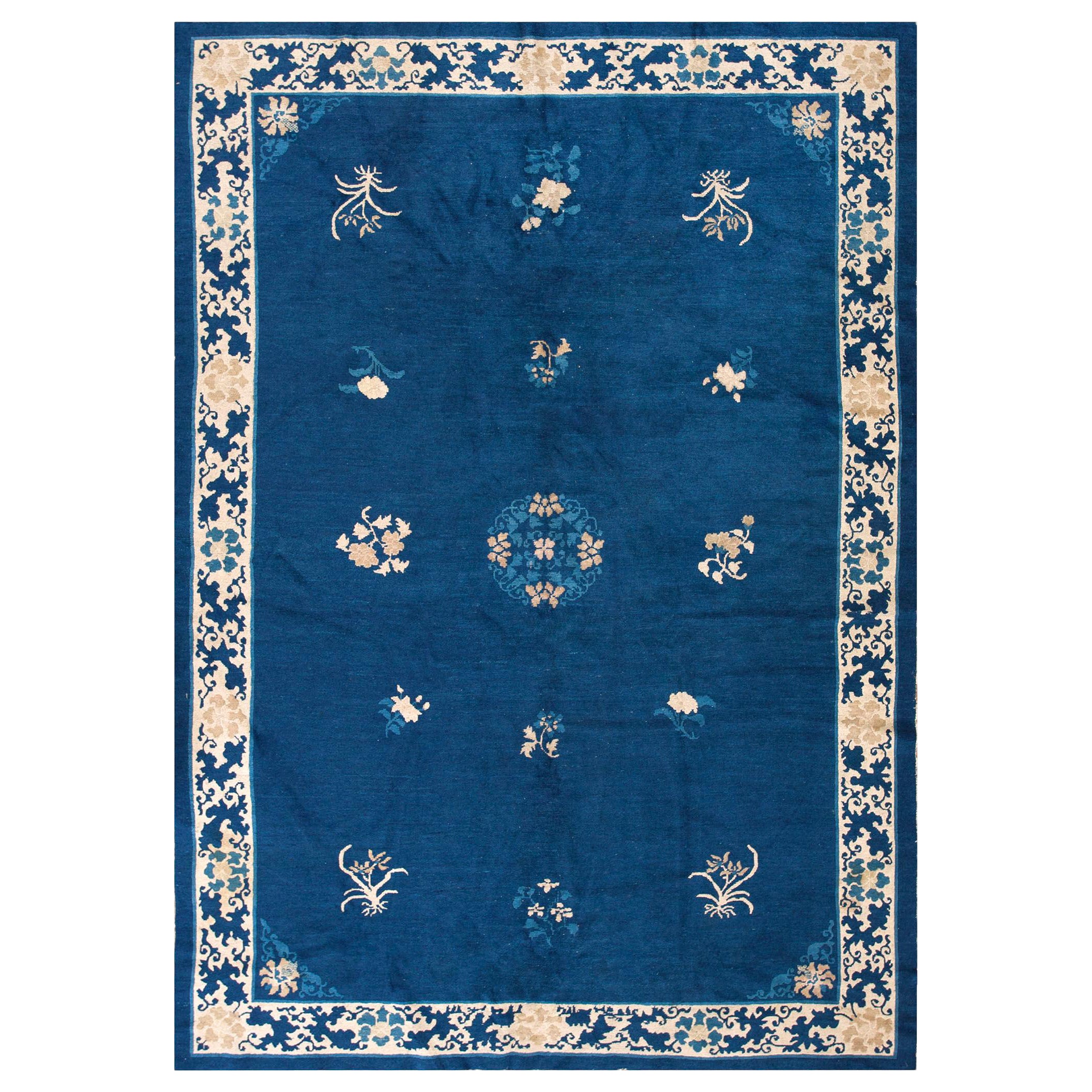 Tapis Pékin du début du 20e siècle (#}6'2"x 8'9" - 188 x 267 )
