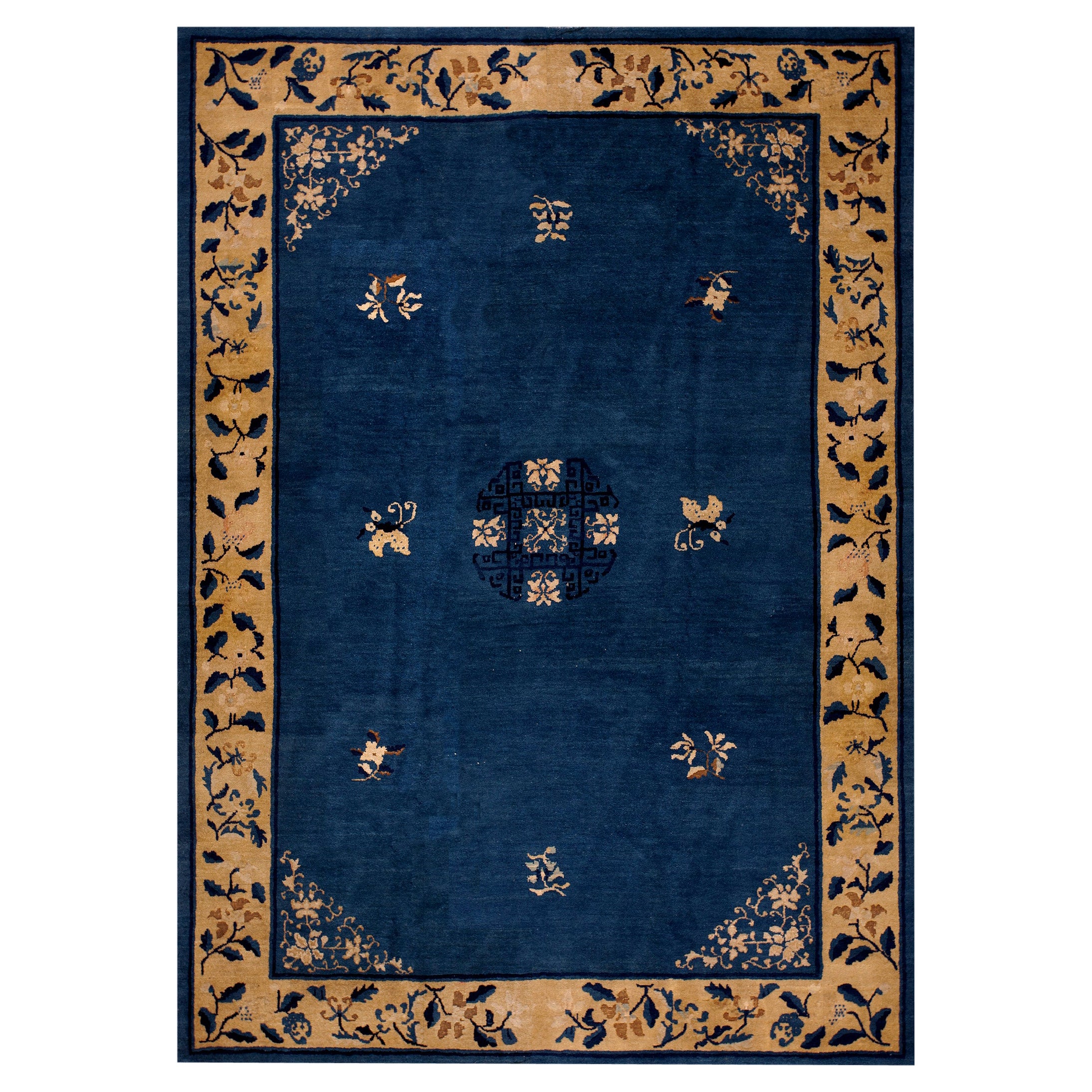 Tapis chinois de Pékin du début du 20ème siècle ( 6'3'' x 8'4'' - 190 x 255 )
