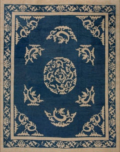 Early 20th Century Chinese Peking Carpet 	7' 10" x 9' 8"