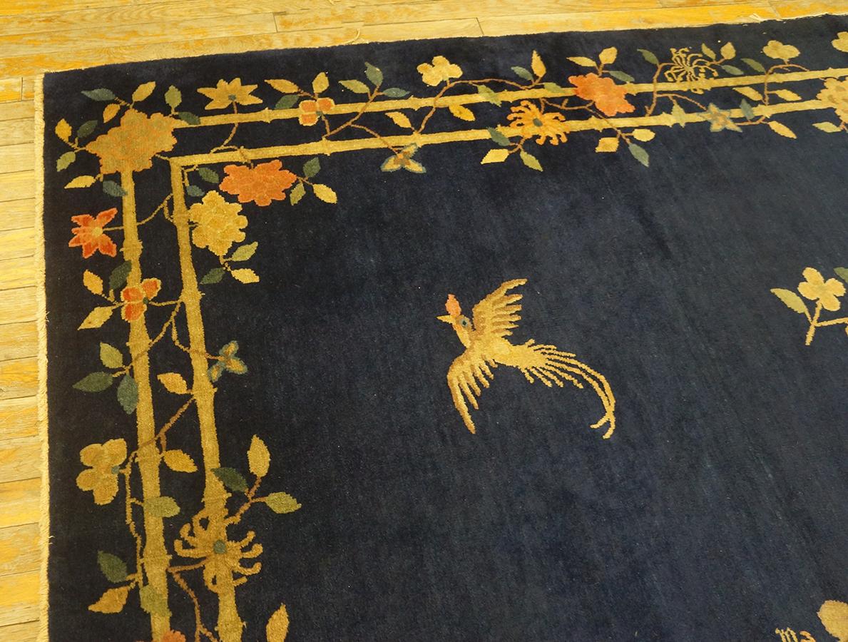 Early 20th Century Chinese Peking Carpet ( 8'1'' x 9'5'' - 246 x 287 ) For Sale 1