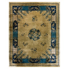 Tapis chinois de Pékin du début du 20ème siècle ( 8'10'' x 11'5'' - 270 x 348 )