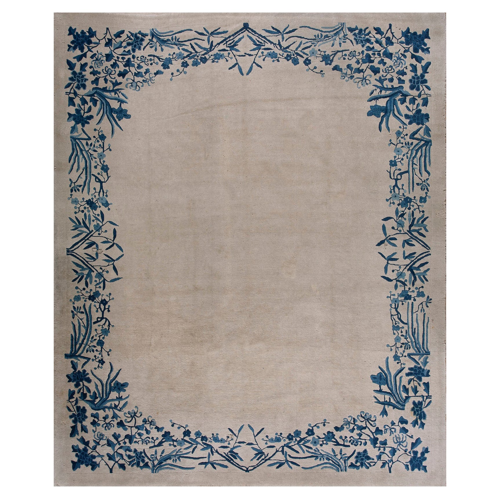 Tapis chinois de Pékin du début du 20ème siècle ( 8'2" x 10' - 250 x 305 )