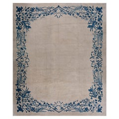 Tapis chinois de Pékin du début du 20ème siècle ( 8'2" x 10' - 250 x 305 )