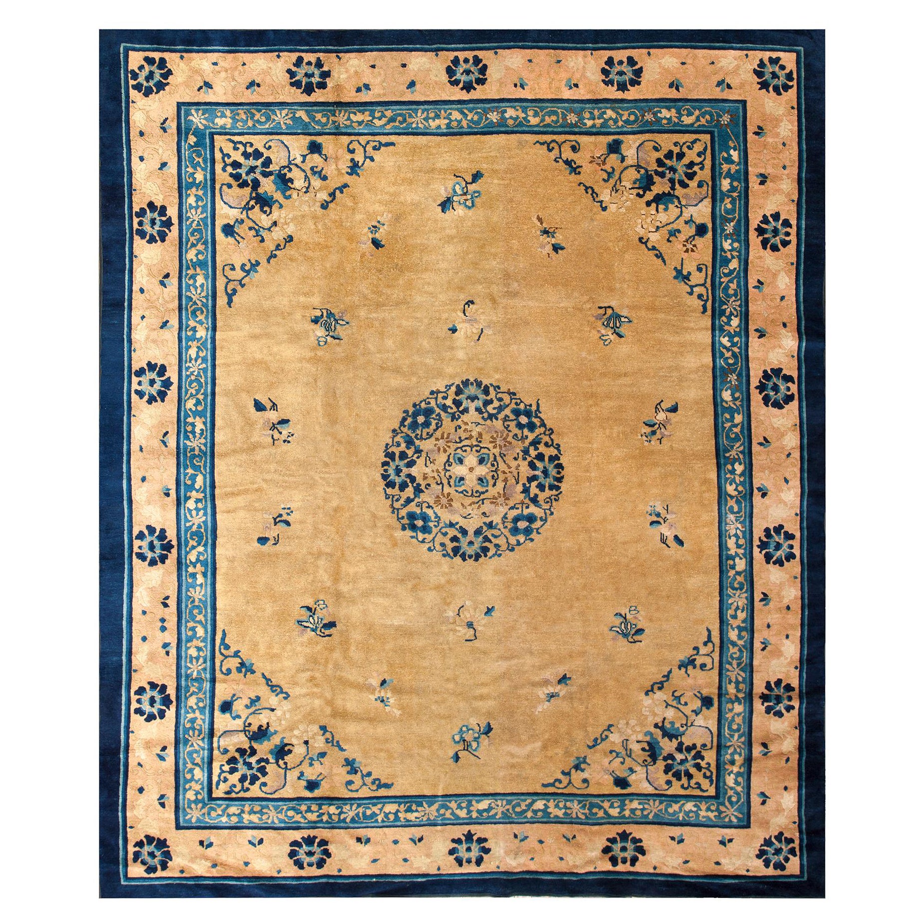 Tappeto cinese di Pechino del 20° secolo ( 8'2" x 9'9" - 250 x 300 ) in vendita