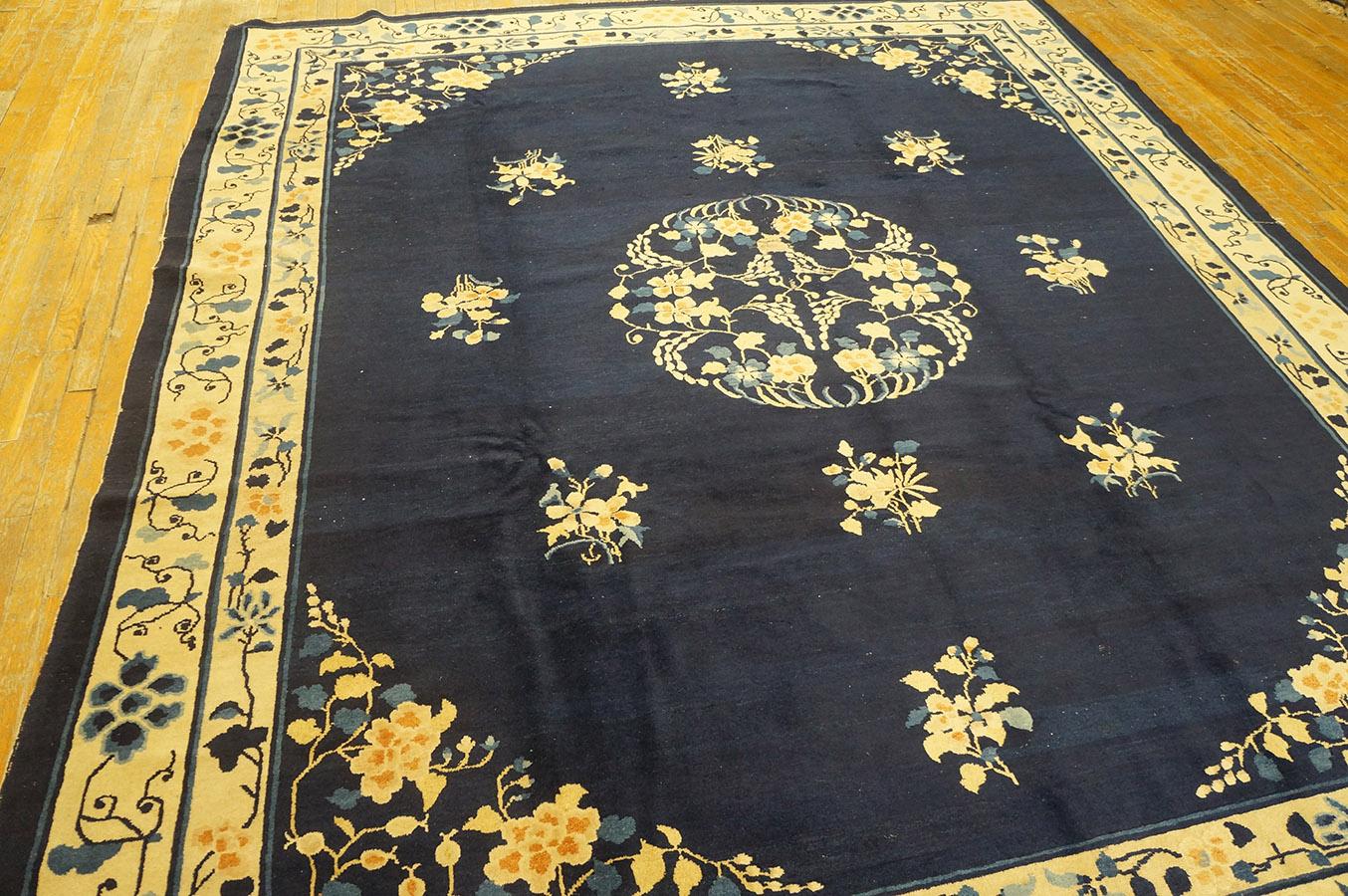 Tapis chinois de Pékin du début du 20ème siècle ( 8'3