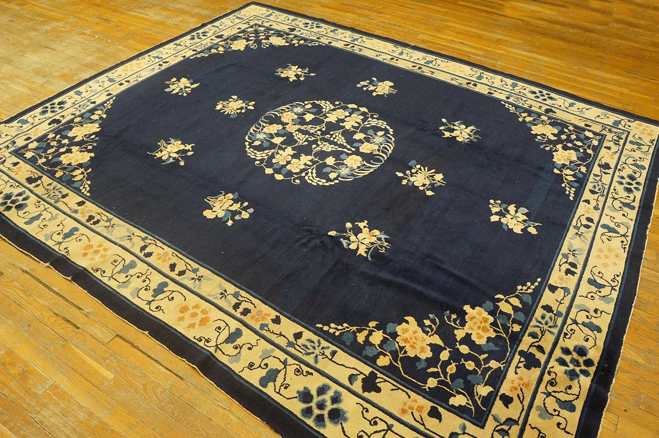 Tapis chinois de Pékin du début du 20ème siècle ( 8'3