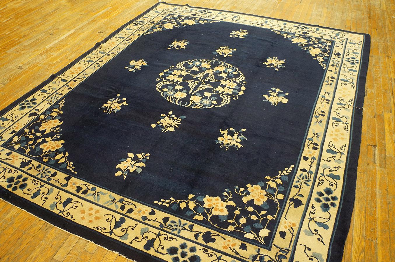 Tapis chinois de Pékin du début du 20ème siècle ( 8'3