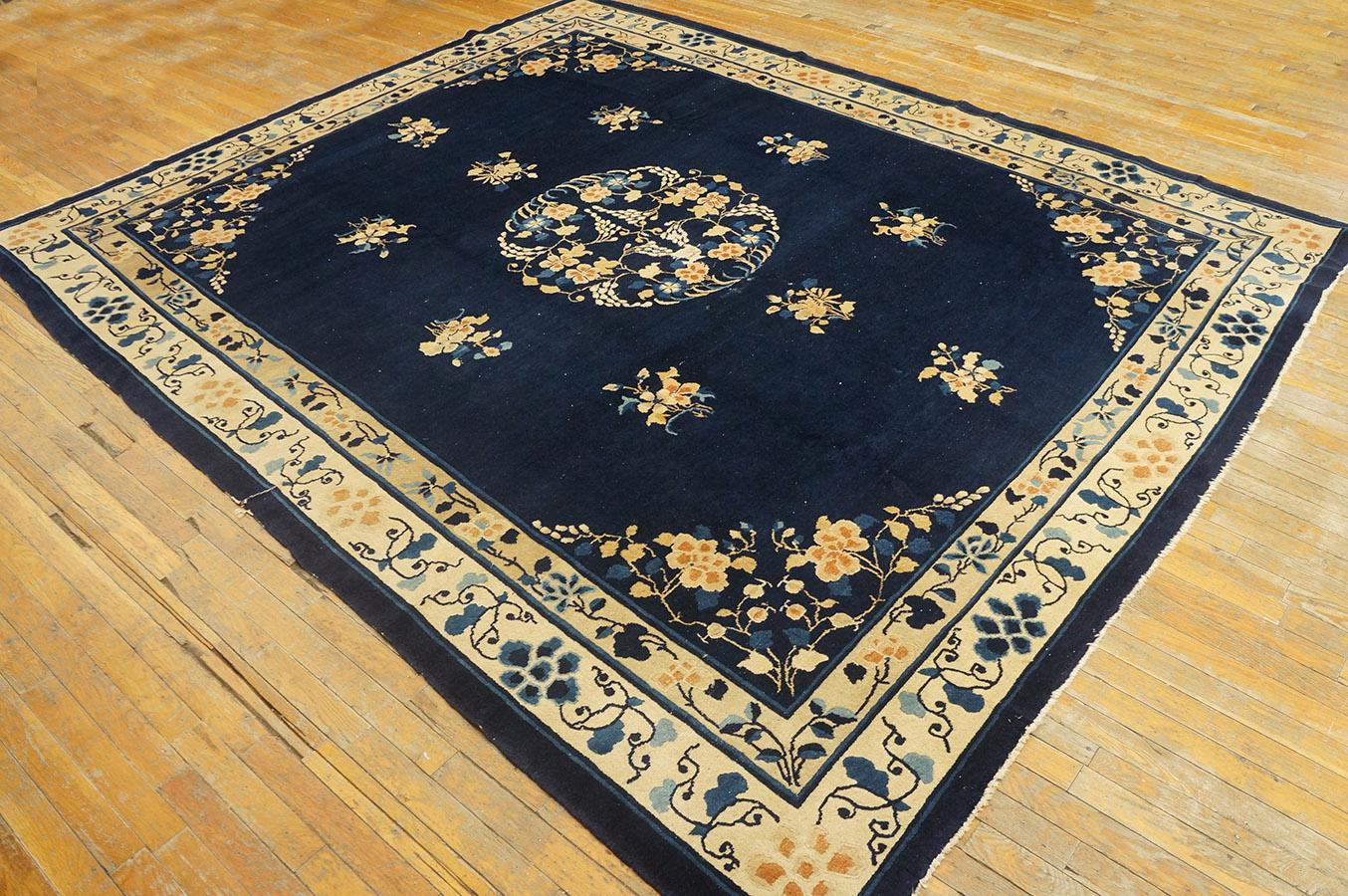 Tapis chinois de Pékin du début du 20ème siècle ( 8'3