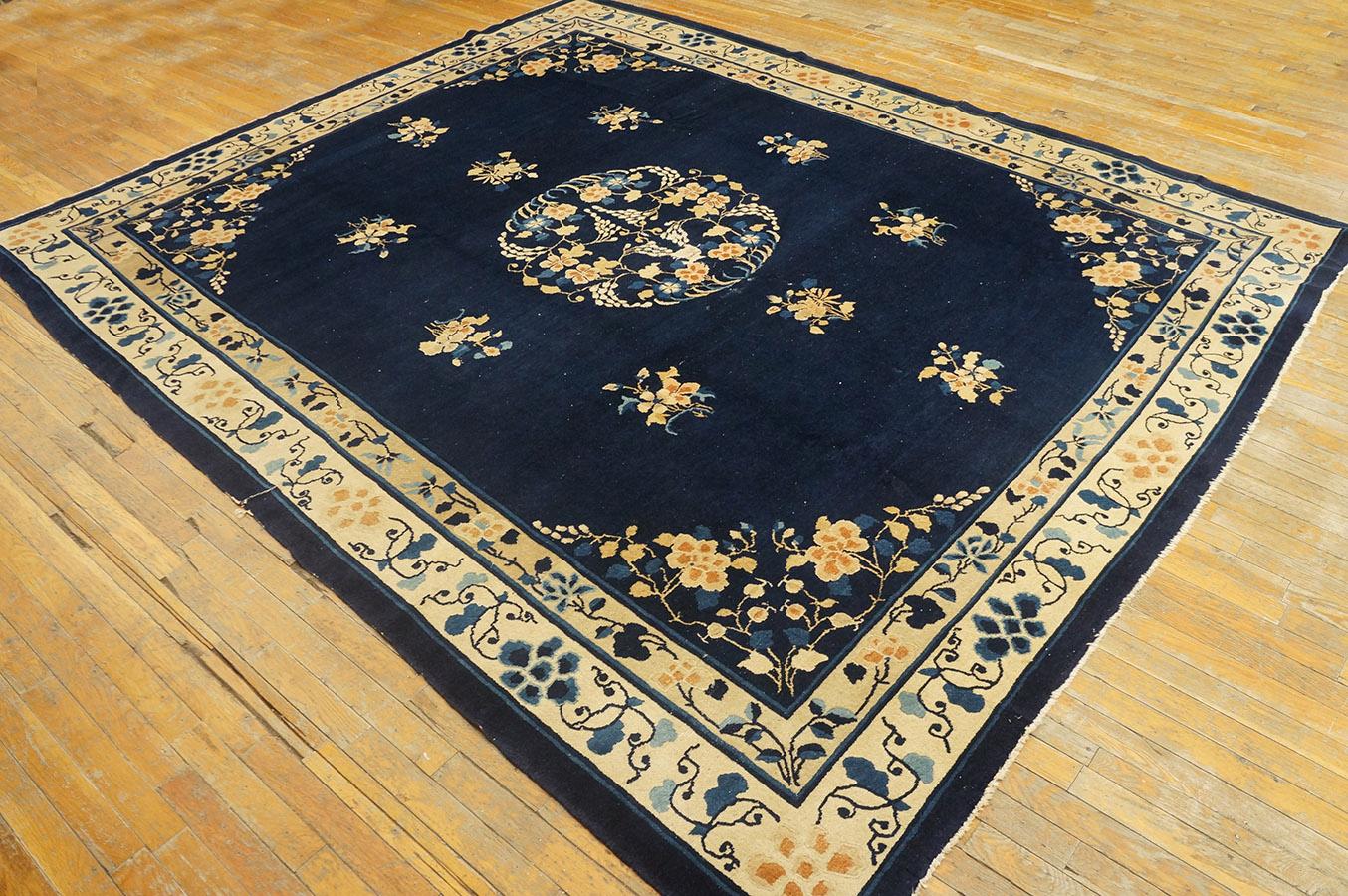 Early 20th Century Chinese Peking Carpet ( 8'3