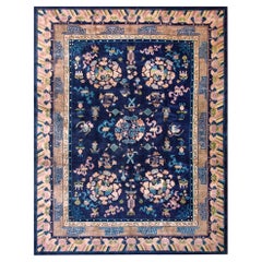 Tapis chinois de Pékin du début du 20ème siècle ( 9' x 11'10" - 275 x 360 )