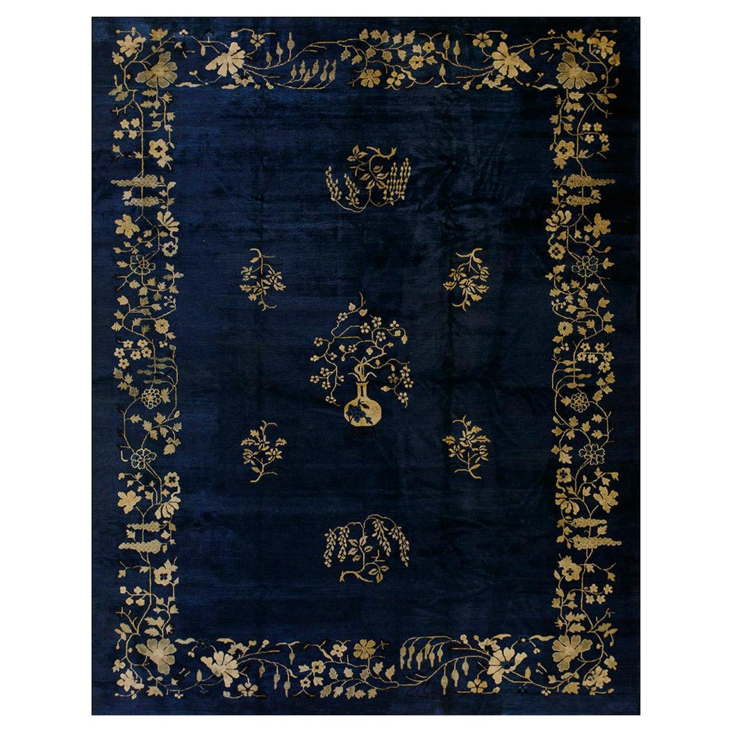 Tapis chinois de Pékin du début du 20ème siècle ( 9' x 11'6" - 275 x 350 )